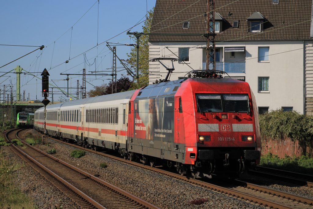 DB Fernverkehr 101 Intercity IC1 Düsseldorf